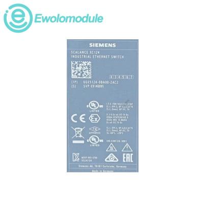 سوئیچ اترنت صنعتی مدیریت‌نشده Siemens 6GK5124-0BA00-2AC2 SCALANCE XC124
